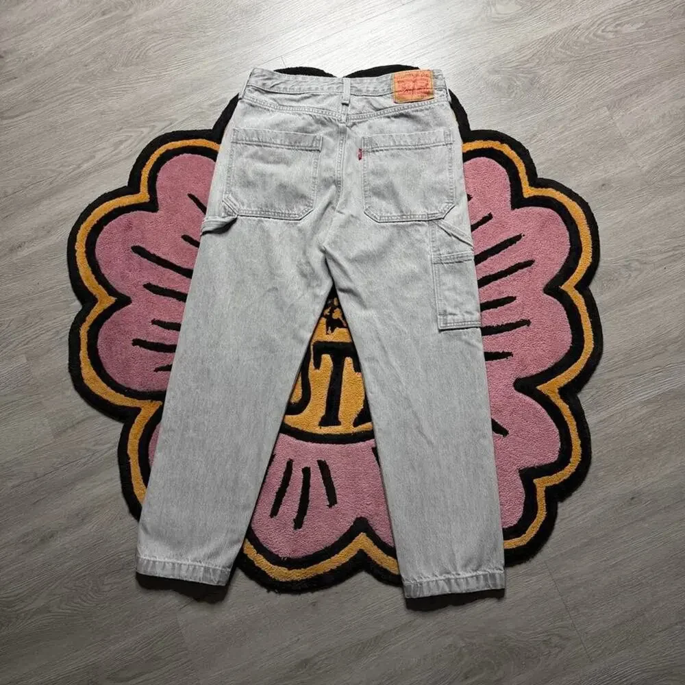 Levi’s Strauss Regular Fit Carpenter Style Work Pants 30x30 Grey